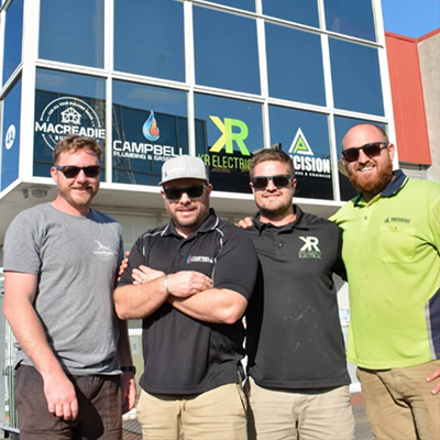 The Build Collective: How working together has proved a success for four tradies