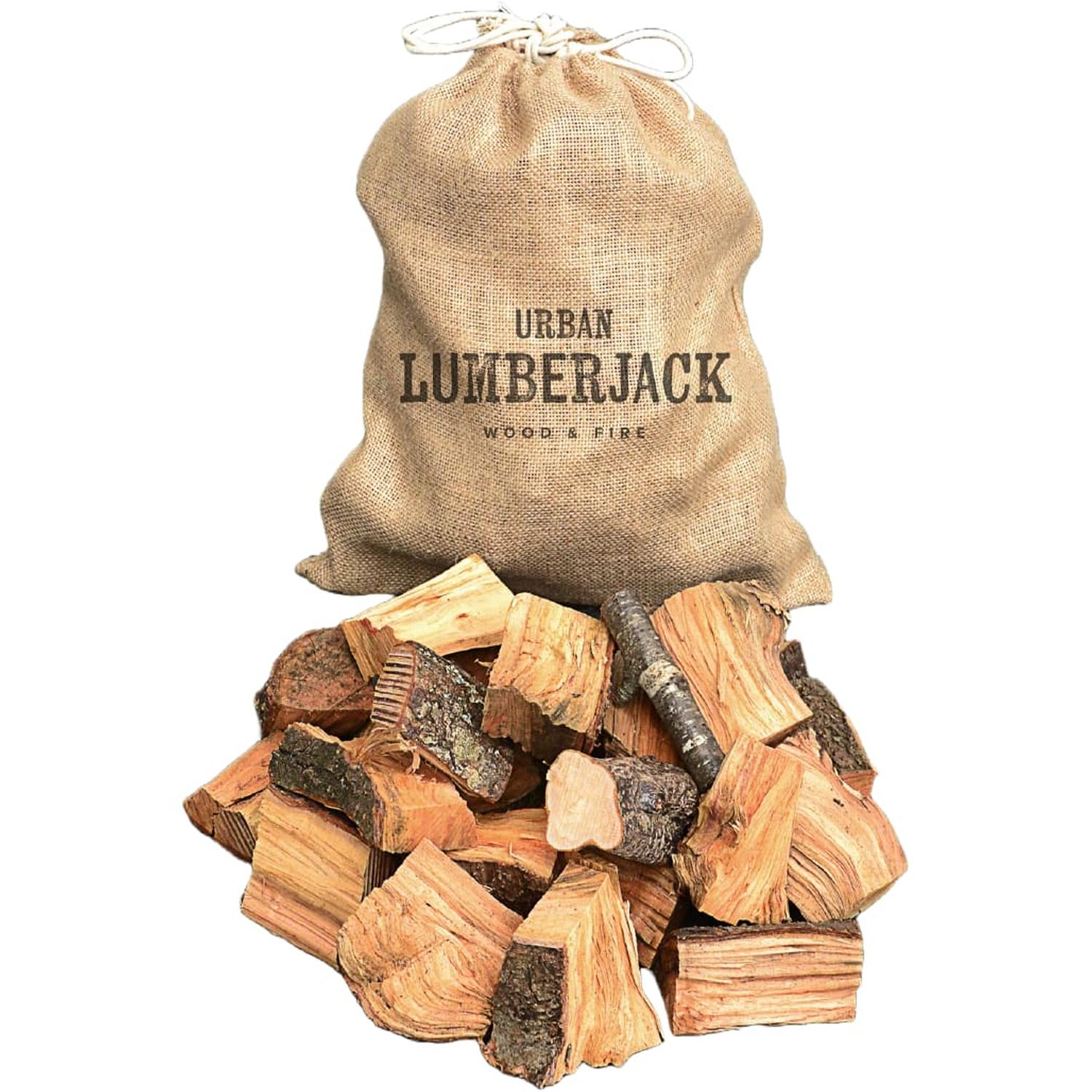 Urban Lumberjack Wood u0026 Fire Plum Wood Chunks - Gas Bottles u0026 Charcoal | Mitre  10™
