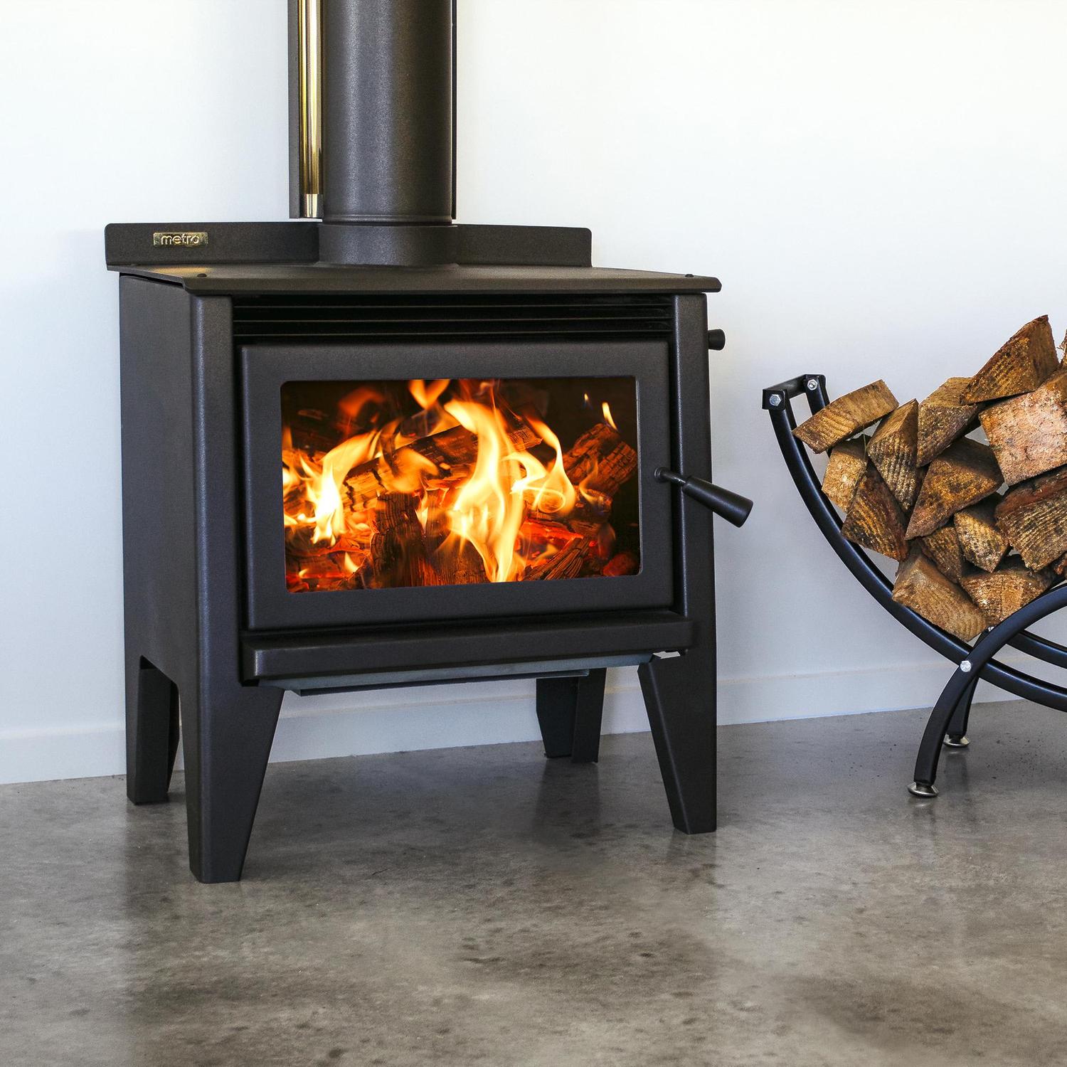 Metrofires Wee Rad Leg Wood Fire (Wet Model) - Wood Fires | Mitre 10™