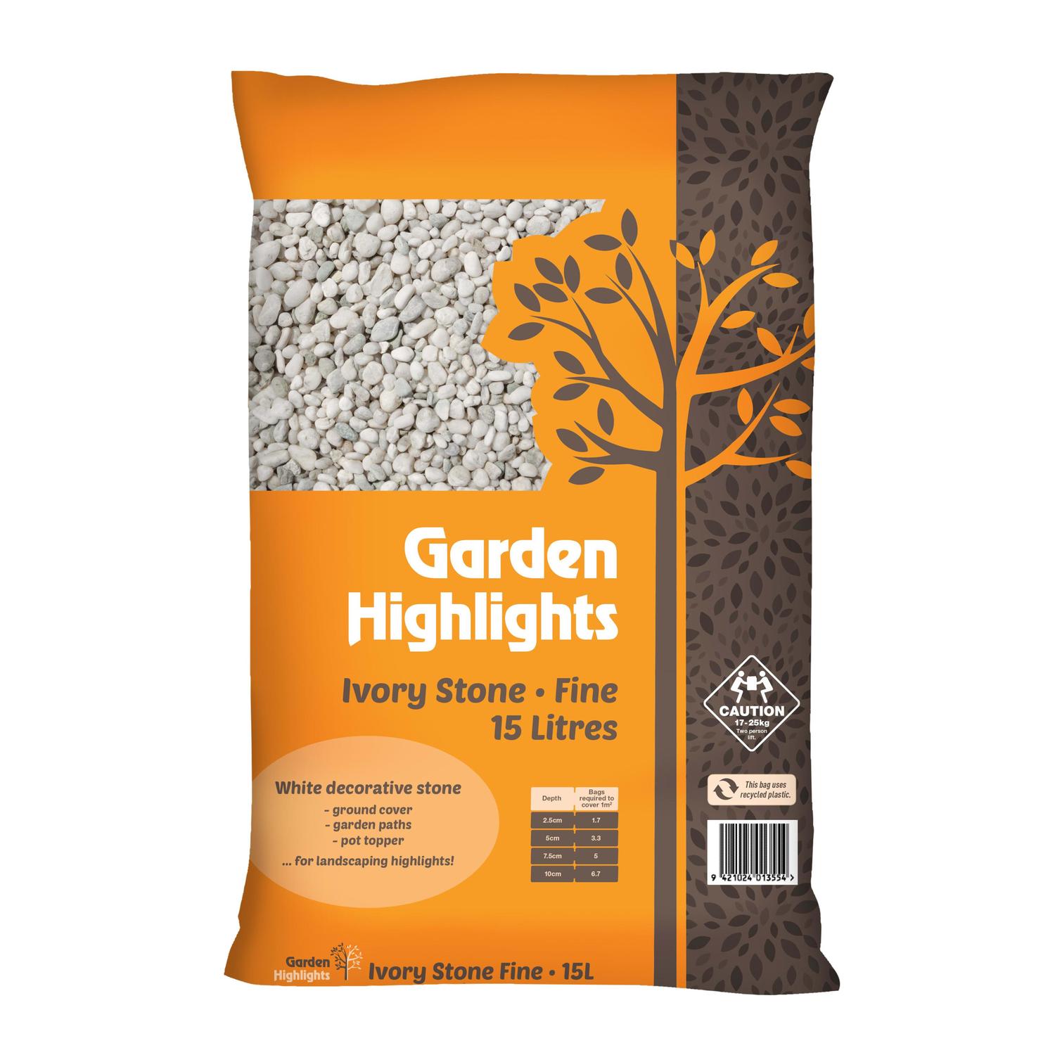 Garden Highlights Fine Ivory Stone - Bagged Aggregates | Mitre 10™