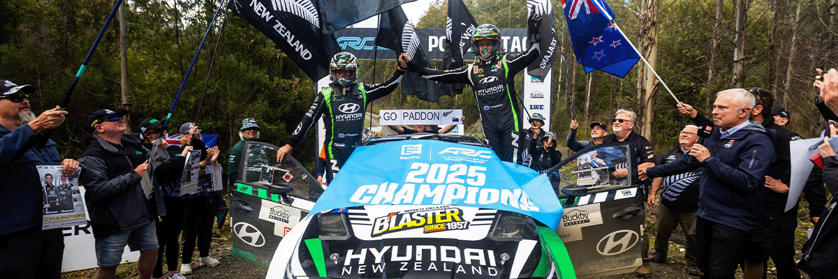 Paddon and Kennard are 2025 Australian champions